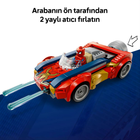 LEGO® ǀ Marvel Örümcek Adam Arabası vs. Venom Wolverine 76336