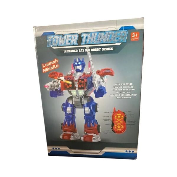 Uzaktan Kumandalı Sünger Atan Robot