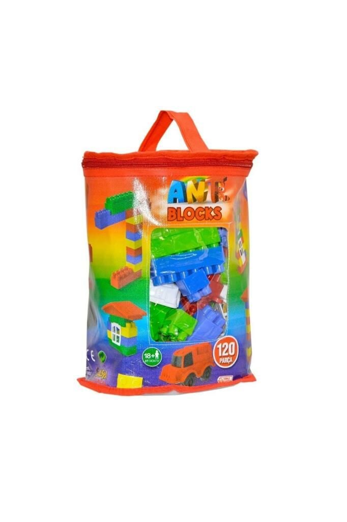 Ant121 Ant Blocks 120 Parça Çantalı Blok Seti