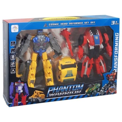 Dönüşebilen 2 Li Robot Transformers HY-7711
