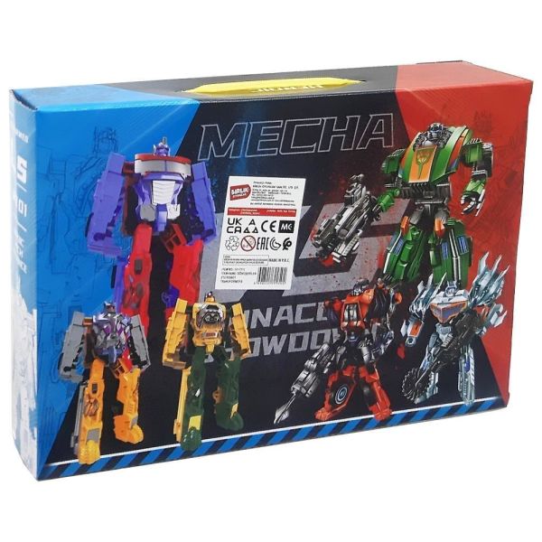 Dönüşebilen 2 Li Robot Transformers HY-7711