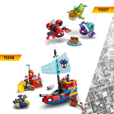 LEGO® ǀ Marvel Spidey ve Arkadaşları Spidey vs. Rhino 11206