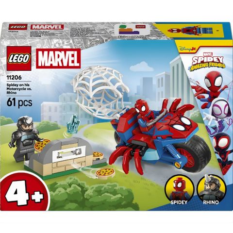 LEGO® ǀ Marvel Spidey ve Arkadaşları Spidey vs. Rhino 11206