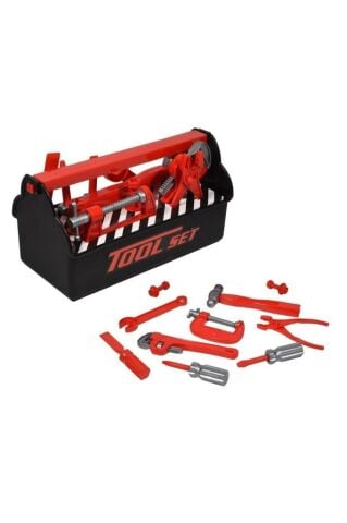 Tamirci Çantası Eğitici & Öğretici Çantalı Tamir Aletleri Seti Okul Öncesi Rol Yapma Meslek Setleri