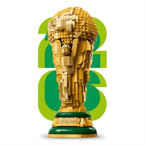LEGO Editions FIFA Dünya Kupası Resmi Kupa 43020 - 12 Yaş ve Üzeri Çocuklar için Yaratıcı Dekoratif Model Yapım Seti (2842 Parça)