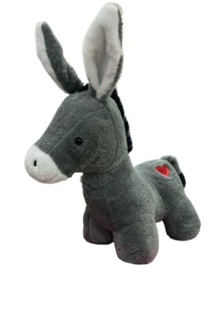 55 cm Kalpli Eşek Peluş Oyuncak