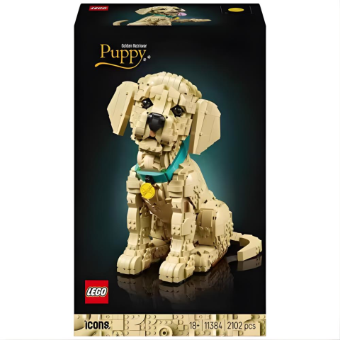 LEGO Icons Yavru Golden Retriever 11384