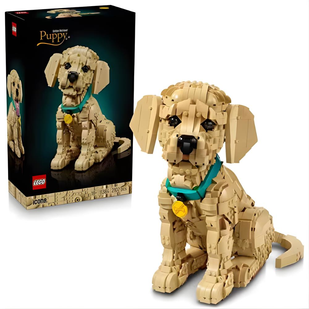 LEGO Icons Yavru Golden Retriever 11384