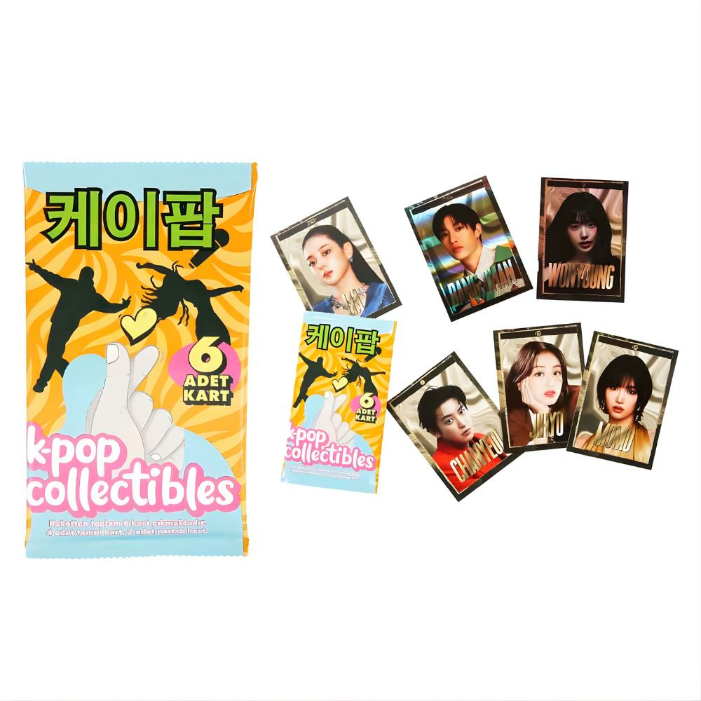 K-Pop Collectibles Koleksiyon Kartı