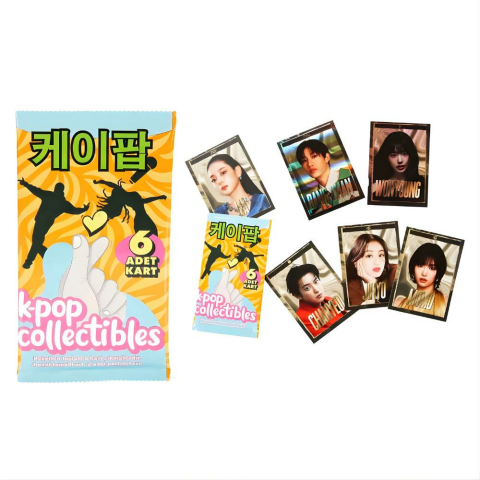 K-Pop Collectibles Koleksiyon Kartı