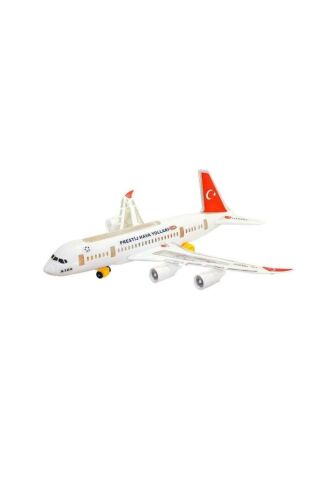 Işıklı Müzikli Yolcu Uçağı A380