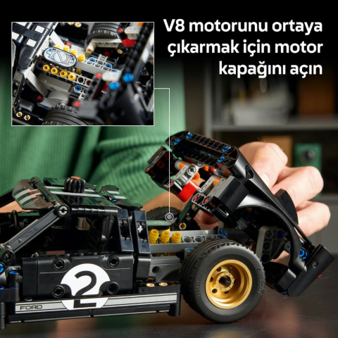 LEGO® Technic™ 1966 Ford GT40 MKII Yarış Arabası 42223
