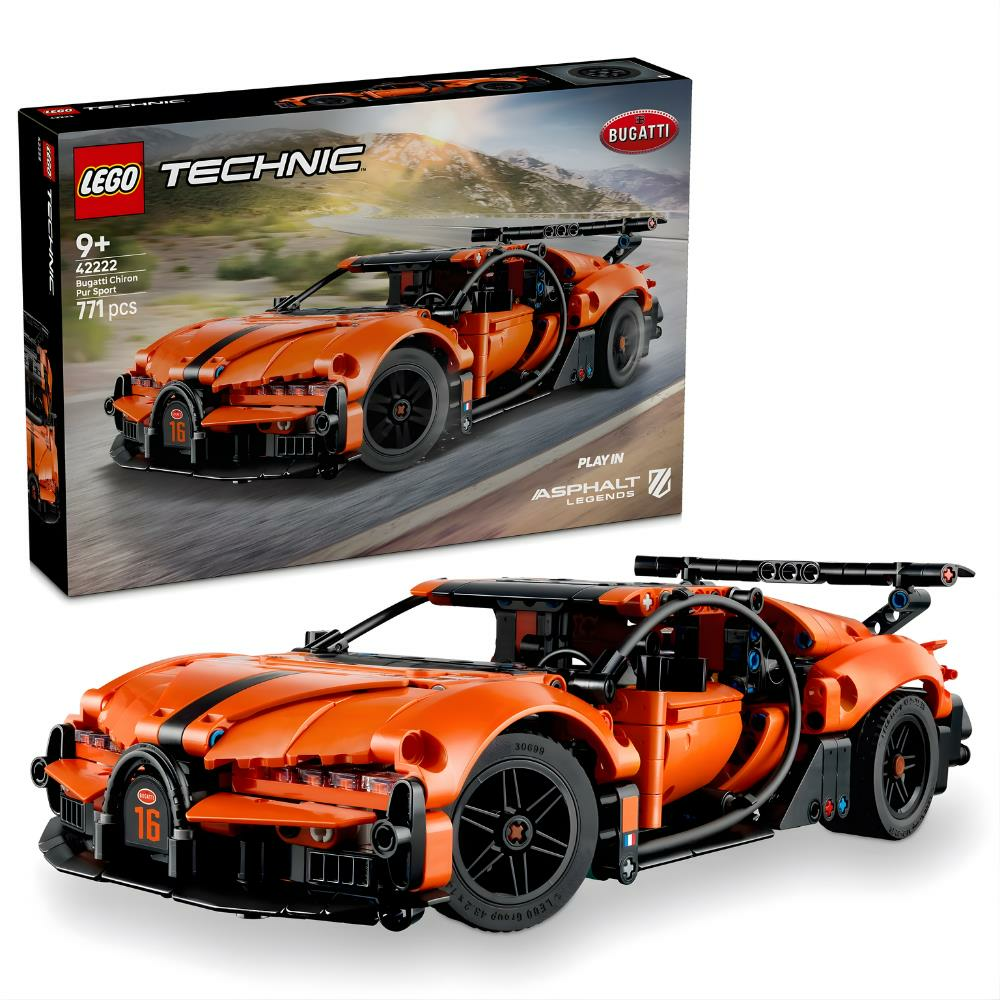 LEGO® Technic™ Bugatti Chiron Pur Sport Hiper Araba 42222