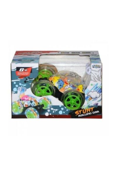 Uzaktan Kumandalı Işıklı Şarjlı Akrobat Araba - Büyük Boy