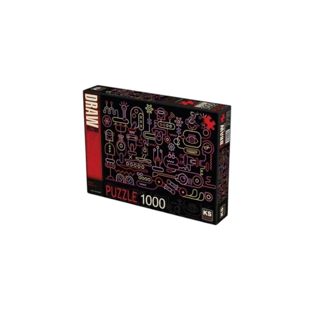 Ks Robot Workshop 1000 Parça Puzzle