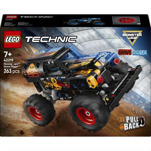 LEGO® Technic Monster Jam™ Grave Digger™ Ateş ve Buz 42219