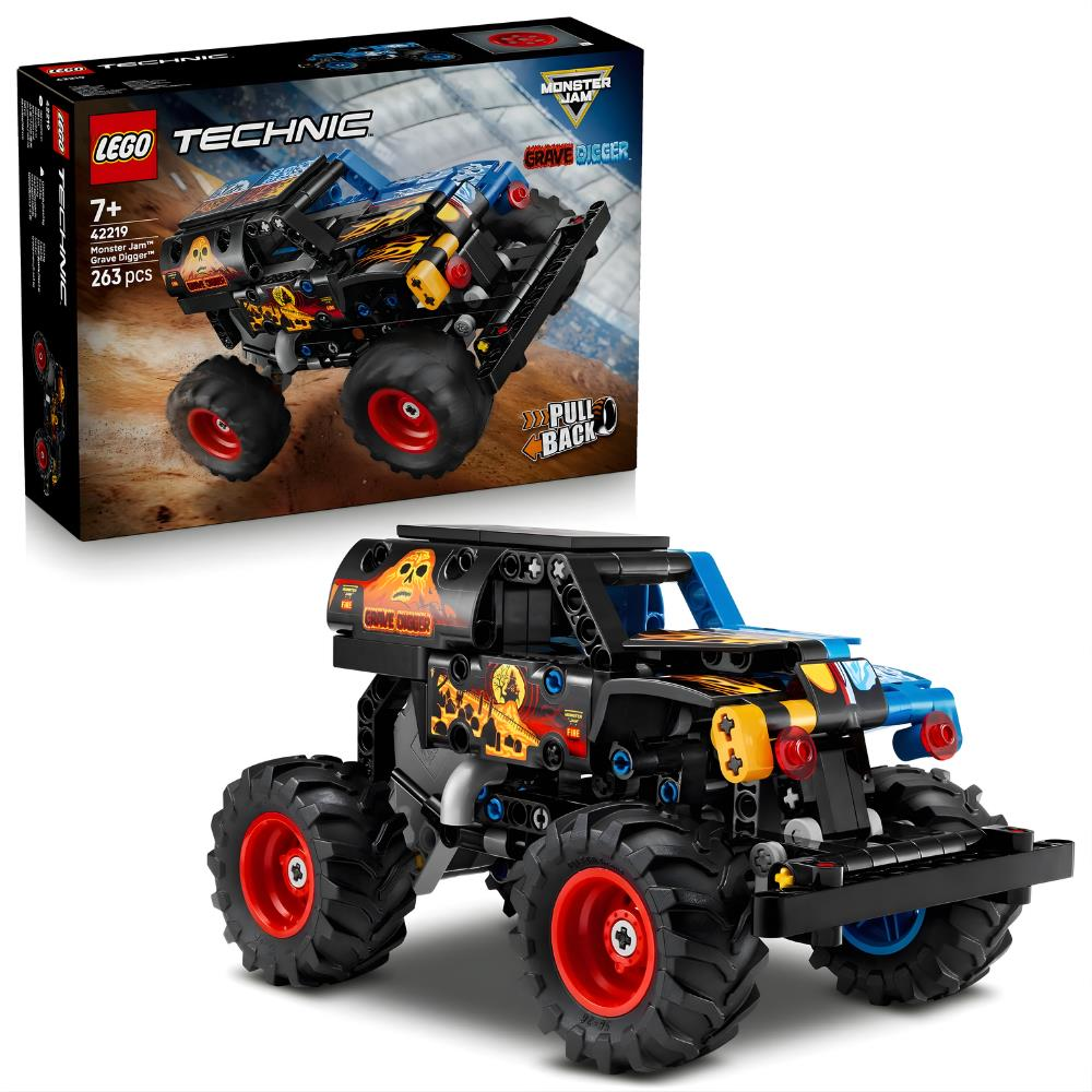 LEGO® Technic Monster Jam™ Grave Digger™ Ateş ve Buz 42219