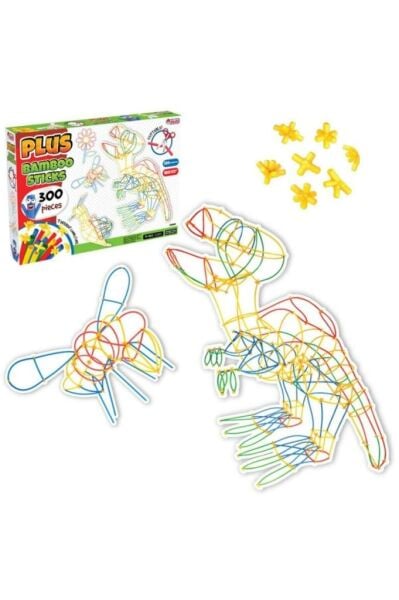 Plus Bambu Çubuklar 300 Parça