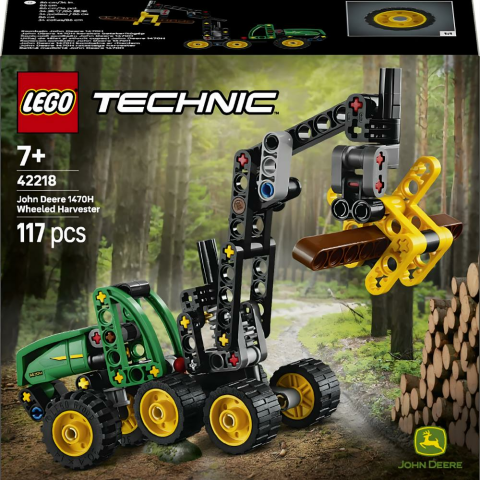 LEGO® Technic™ John Deere 1470H Tekerlekli Orman Makinesi 42218