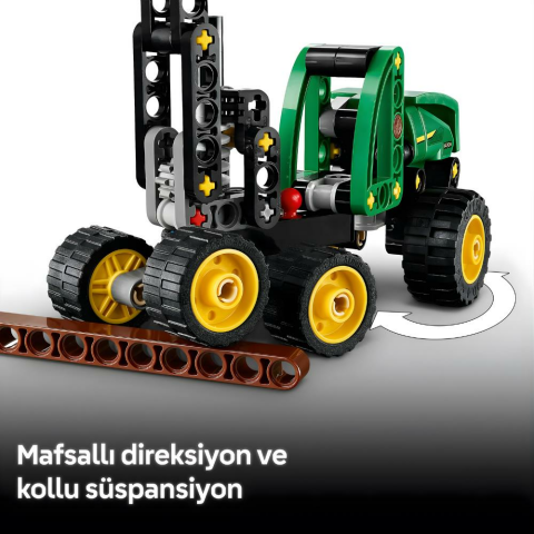 LEGO® Technic™ John Deere 1470H Tekerlekli Orman Makinesi 42218