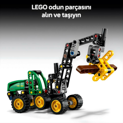 LEGO® Technic™ John Deere 1470H Tekerlekli Orman Makinesi 42218