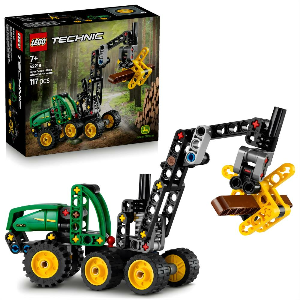 LEGO® Technic™ John Deere 1470H Tekerlekli Orman Makinesi 42218