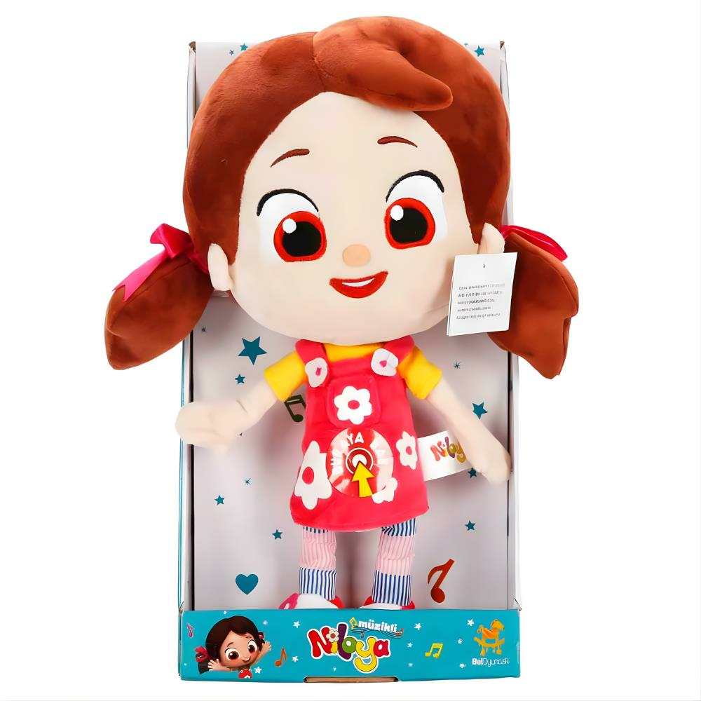 Niloya Kalpli Müzikli Peluş Bebek 35 cm