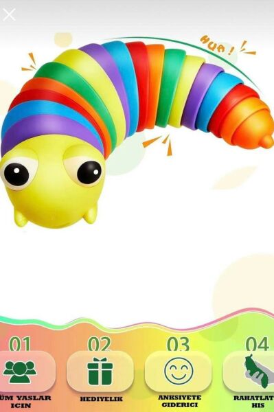 Sevimli Eğitici Tırtıl