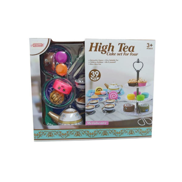 Metal Çay Seti 39 Parça