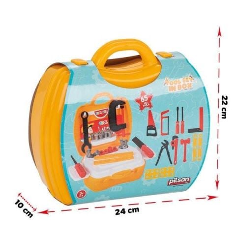 Aksesuarlı Çantalı Alet Seti (65 Parça)