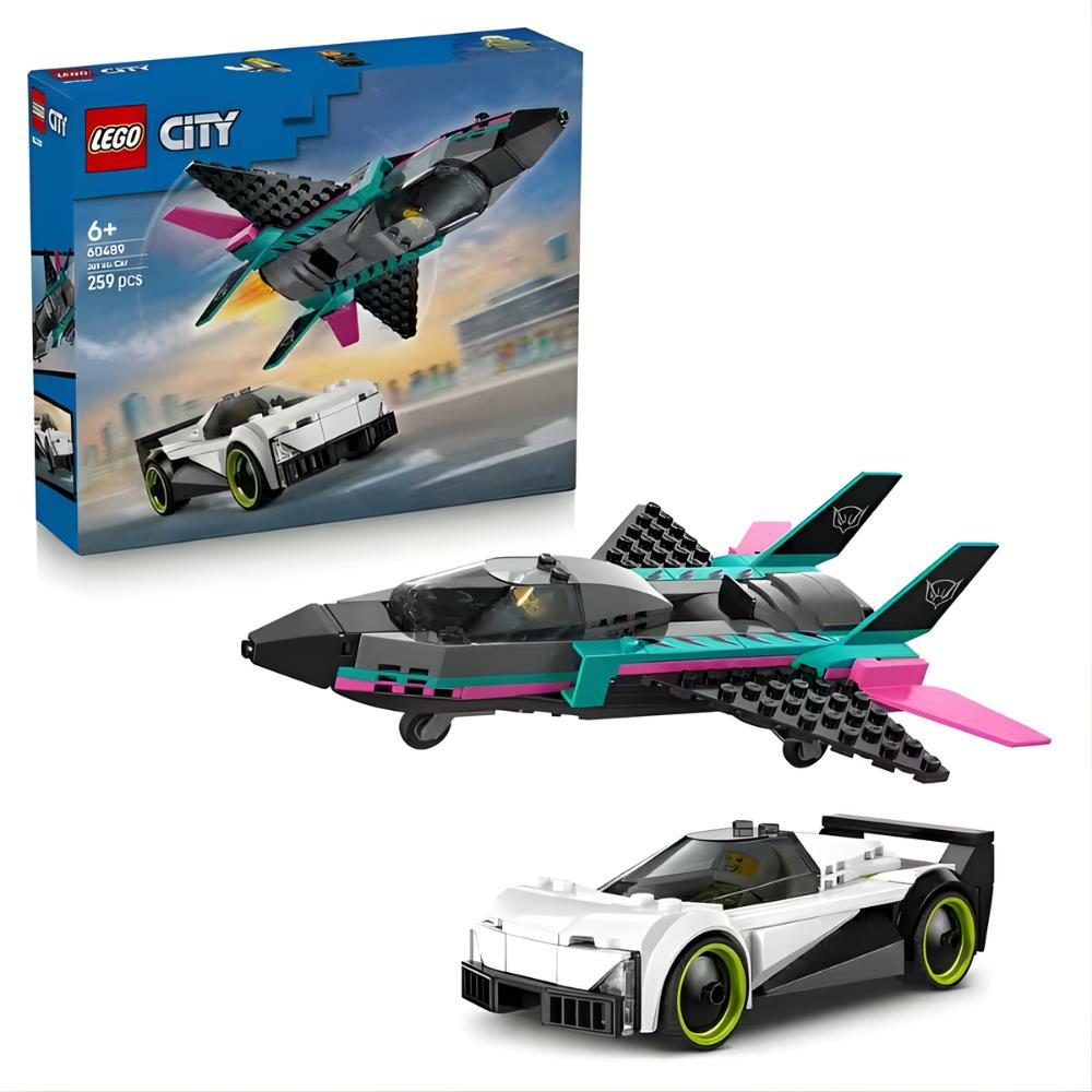 LEGO City Jet Arabaya Karşı 60489