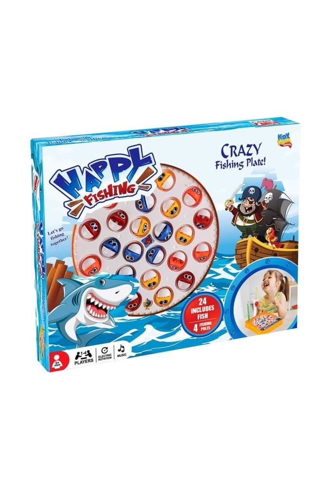 Pilli Müzikli Balık Tutma Oyunu Baby Shark Sarkılı Happy Fishing. Eğitici Balık Yakalama Oyunu.