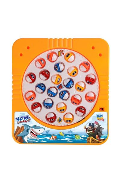 Pilli Müzikli Balık Tutma Oyunu Baby Shark Sarkılı Happy Fishing. Eğitici Balık Yakalama Oyunu.