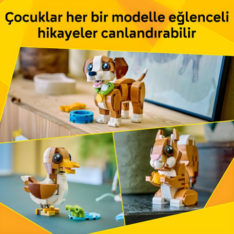 LEGO® Creator 3’ü 1 Arada Sevimli Hayvanlar: Yavru Köpek 31382