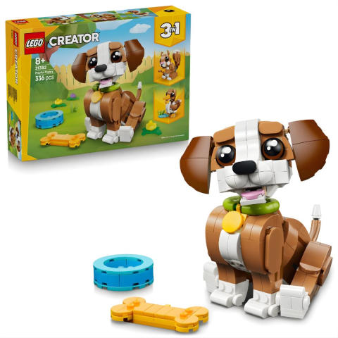LEGO® Creator 3’ü 1 Arada Sevimli Hayvanlar: Yavru Köpek 31382