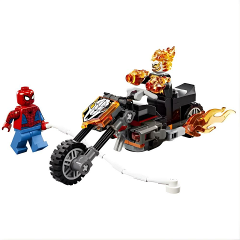 LEGO Marvel Örümcek Adam, Ghost Rider Motosikletine Karşı 76335