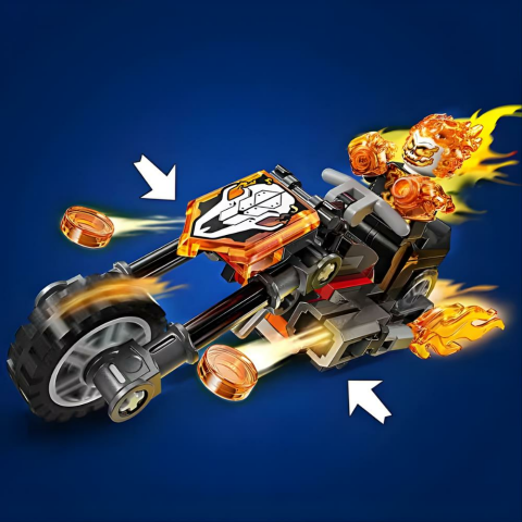 LEGO Marvel Örümcek Adam, Ghost Rider Motosikletine Karşı 76335