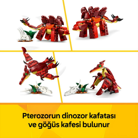 LEGO® Creator 3’ü 1 Arada Vahşi Dinozor 31379
