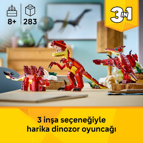LEGO® Creator 3’ü 1 Arada Vahşi Dinozor 31379