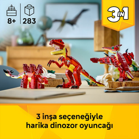LEGO® Creator 3’ü 1 Arada Vahşi Dinozor 31379