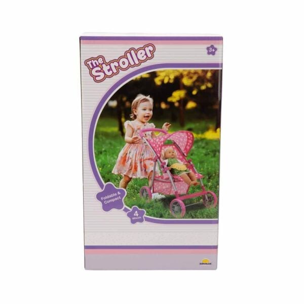 Puantiyeli 4 Tekerlekli Puset