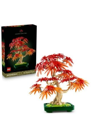 LEGO ® Botanicals Japon Kırmızı Akçaağaç Bonsai Ağacı 10348 - 18+ Dekoratif Model Yapım Seti (474 Pr)