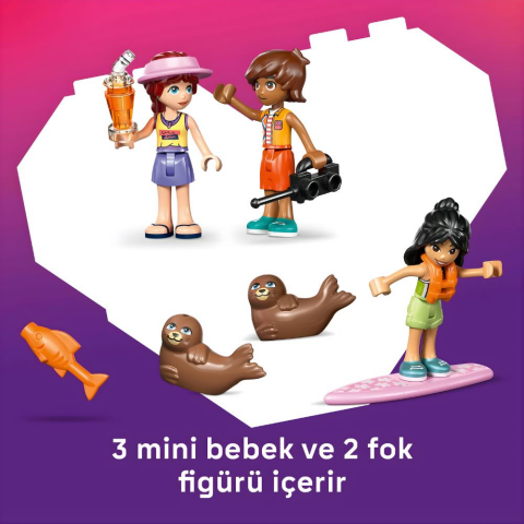LEGO® Friends Fok Balıklı Yazlık Ev 42699