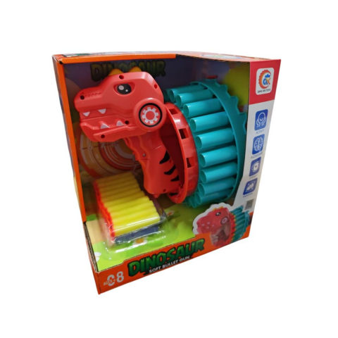 Pilli Tamburalı Sünger Ok Atan Tabanca