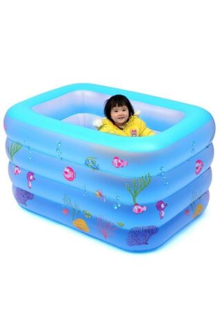 Boğumlu Dikdörtgen Derin Havuz 140x100x70 cm