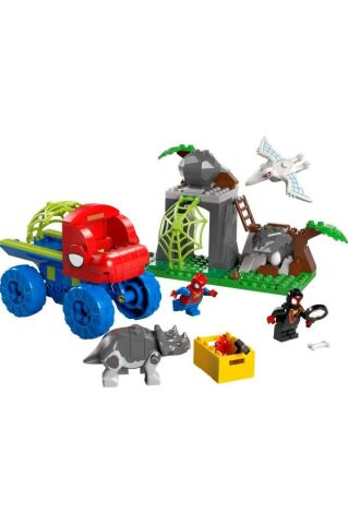 LEGO ® Marvel Spidey ve İnanılmaz Arkadaşları Spidey Ekibi Dinozor Kamyonlu Kurtarma 11199 -Set(136P)