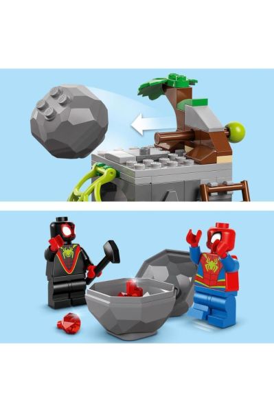 LEGO ® Marvel Spidey ve İnanılmaz Arkadaşları Spidey Ekibi Dinozor Kamyonlu Kurtarma 11199 -Set(136P)