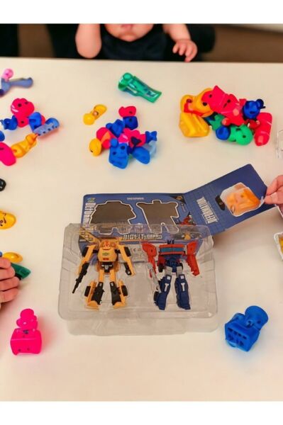 2 li Dönüşebilen Robot Sokak Savaşçıları