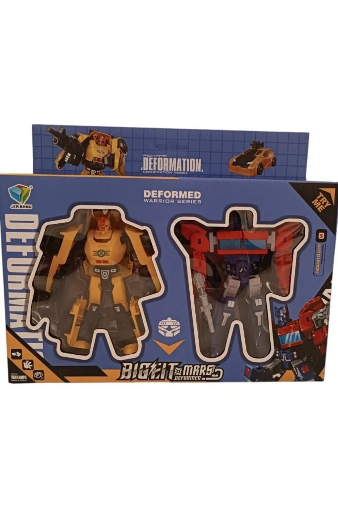 2 li Dönüşebilen Robot Sokak Savaşçıları