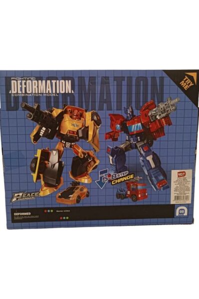 2 li Dönüşebilen Robot Sokak Savaşçıları